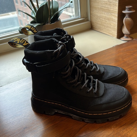 Dr. Martens Combs Tech Combat Boot Black - Picture 5 of 9